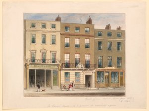 Extérieur, établissement Frederick Crace and Son, 14 Wigmore Street, Londres - Frederick Crace