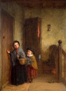 Visiteurs de Noël - Frederick Daniel Hardy