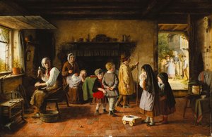 Premiers chagrins, 1861 - Frederick Daniel Hardy