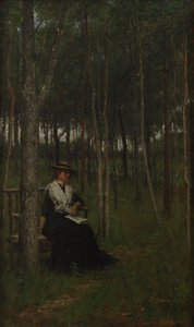 Rêverie, 1883 - Frederick Dielman