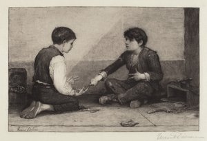 Les joueurs de Mora - Frederick Dielman