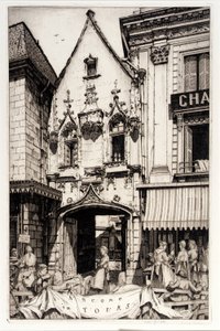 Une scène à Tours - Frederick G. Hall