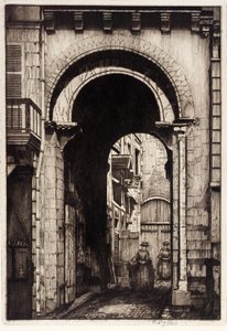 Ancienne porte, Nevers - Frederick G. Hall