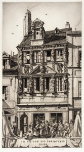 La Maison des Cariatides, Dijon - Frederick G. Hall