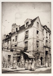 Petit marché français - Frederick G. Hall