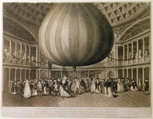 Vue intérieure du Panthéon, Oxford Street, Londres, 1785 - Frederick George Byron