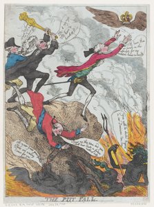 La Chute de Pitt - Frederick George Byron