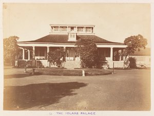 Station du Pacifique sur le HMS Triumph - Photo 50, Le palais Iolani. Honolulu. - Frederick George Denham Bedford