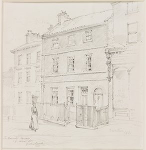 Maison de Thomas Bewick, West St., Gateshead - Frederick George Kitton