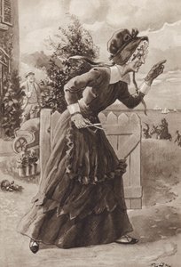 Betsey Trotwood de David Copperfield, par Charles Dickens - Frederick George Lewin