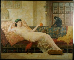 Un rêve de paradis, 1889 - Frederick Goodall
