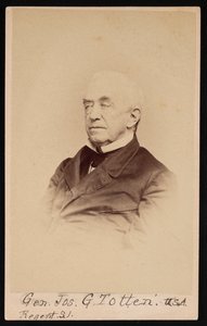 Portrait du Gen. Joseph Gilbert Totten 1788-1864, avant 1864