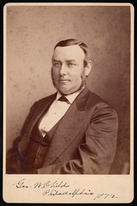 Portrait de George William Childs 1829-1894, 1872 - Frederick Gutekunst