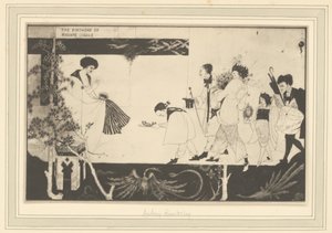 [Aubrey Beardsley : Anniversaire de Madame Sagalle] - Frederick H. Evans