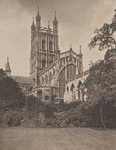 Cathédrale de Gloucester depuis le Sud-Est