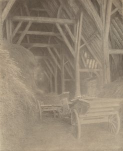 Grange de Great Cokkeswell (près de Kelmscott) : Intérieur - Frederick H. Evans