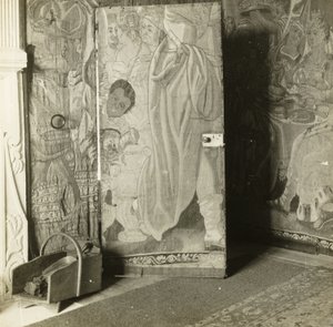Manoir de Kelmscott : Dans la salle des tapisseries - Frederick H. Evans