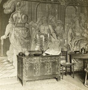 Manoir de Kelmscott : Détails de la tapisserie