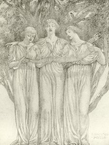 Les fées (gravure) - Frederick Hamilton Jackson
