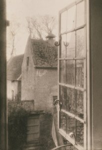 Depuis une fenêtre à Kelmscott Manor, 1896 - Frederick Henry Evans