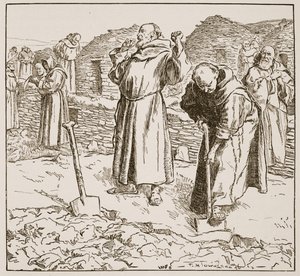 Agriculture monastique, illustration de 
