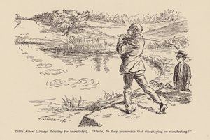 « Oncle, prononcent-ils cela Ricoshaying ou Ricochetting ? »