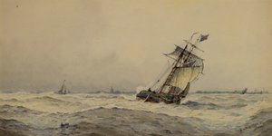 Un Sou-Wester - Frederick James Aldridge