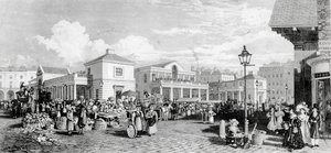 Marché de Covent Garden, 1832 - Frederick James Havell