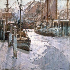 Navires pris dans la glace - Frederick John Mulhaupt