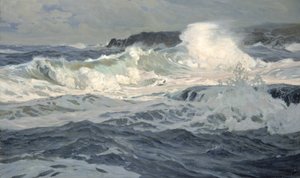 Vent du sud-ouest, St. Ives - Frederick Judd Waugh