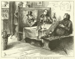 Illustration pour Bleak House - Frederick L. Bernard