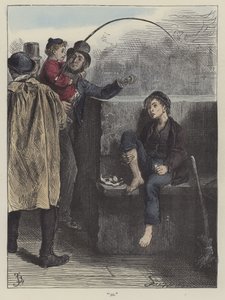 Illustration pour Bleak House - Frederick L. Bernard