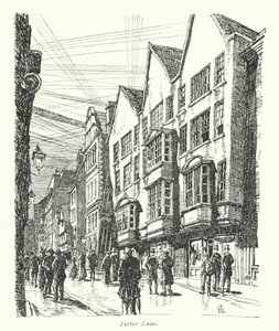 Londres : Fetter Lane - Frederick Landseer Maur Griggs