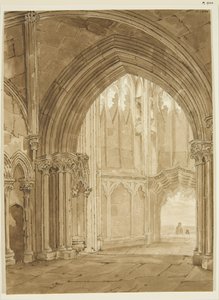 Intérieur du porche nord de St Mary Redcliffe