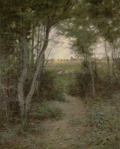 La brousse près de Heidelberg, Melbourne, 1898