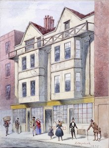 Fleet Street, Londres, 1835 - Frederick Napoleon Shepherd