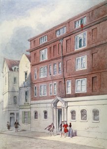 Résidence de Titus Oates, Oat Lane, City de Londres, 1845 - Frederick Napoleon Shepherd