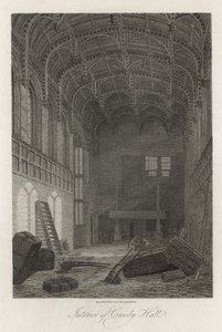 Intérieur de Crosby Hall - Frederick Nash