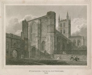 Église de St Saviour, Southwark, Surrey - Frederick Nash