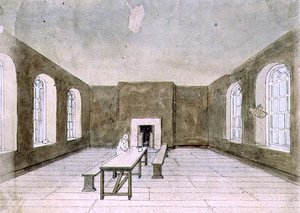 La chambre condamnée, prison de Newgate - Frederick Nash