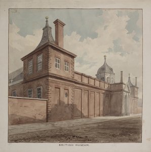 Vue du British Museum, Holborn, c.1807 - Frederick Nash