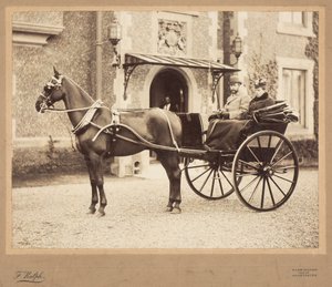 Le roi George V et la reine Mary, vers 1890 - Frederick Ralph