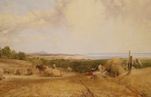 Le champ de moisson, 1846 - Frederick Richard Lee