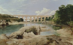 Le Pont du Gard, 1862 - Frederick Richard Lee