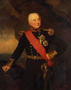 Amiral Sir William Hargood (1762-1839), début du 19ème siècle
