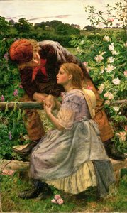 Jeunes amoureux - Frederick Smallfield