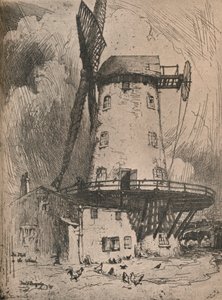 Le Moulin dans le Wirral, c. 1900 - Frederick Vango Burridge