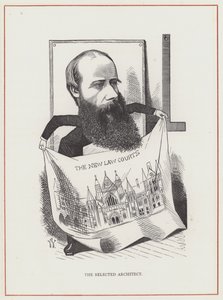 George Edmund Street, Architecte, Les Nouveaux Tribunaux - Frederick Waddy