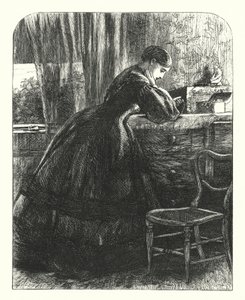 Une lamentation - Frederick Walker