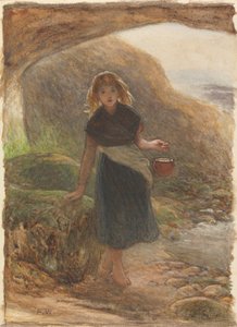 Le ramasseur de moules - Frederick Walker